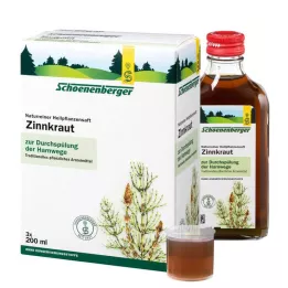 ZINNKRAUT SAFT Jugos de plantas medicinales Schoenenberger, 3X200 ml