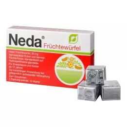 NEDA Cubitos de fruta, 15 uds