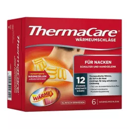THERMACARE Almohadillas para cuello y hombros para aliviar el dolor, 6 piezas