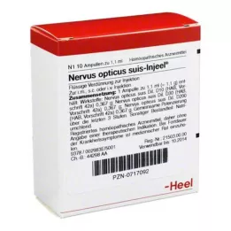 NERVUS OPTICUS Suis Injeel Ampoules, 10 pz