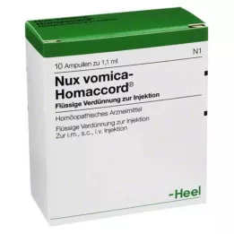 NUX VOMICA HOMACCORD Ampoules, 10 pz