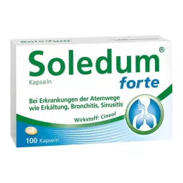 SOLEDUM Cápsulas forte 200 mg, 100 uds