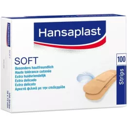 HANSAPLAST Tiras blandas 19x72 mm, 100 uds