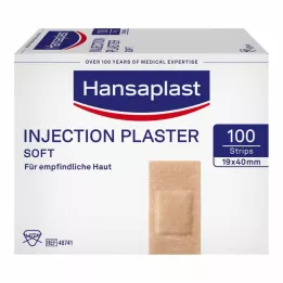HANSAPLAST Tiras de yeso inyectable blando 19x40 mm, 100 uds