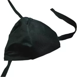 OHRENBINDE Triángulo mediano negro, 1 pieza