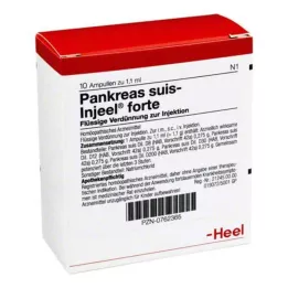 PANKREAS SUIS AMPOULAS FORTE DELEEL, 10 pz