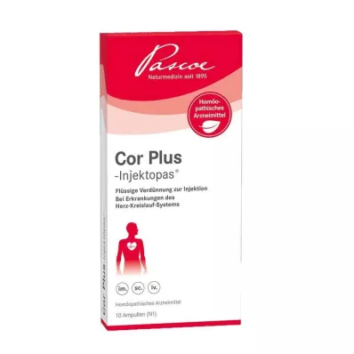 COR PLUS Injektopas líquido diluyente para ampollas de inyección, 100 uds