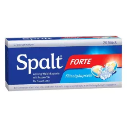 SPALT cápsulas blandas forte, 20 uds