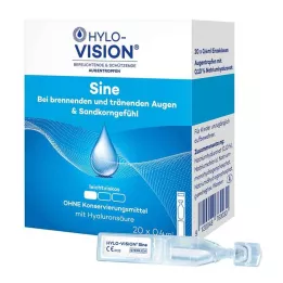 HYLO-VISION Pipetas monodosis sinusoidales, 20 x 0,4 ml