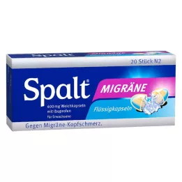 SPALT Cápsulas blandas para la migraña, 20 uds