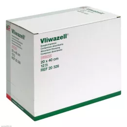 VLIWAZELL Compresas absorbentes estériles 20x40 cm, 12 uds