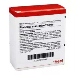 PLACENTA SUIS AMPOULAS FORTE DELEEL, 10 pz