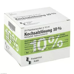 KOCHSALZLÖSUNG Concentrado de solución para infusión al 10%, 20 x 10 ml