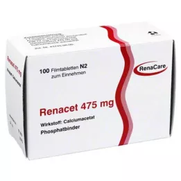 RENACET Comprimidos recubiertos con película de 475 mg, 100 uds