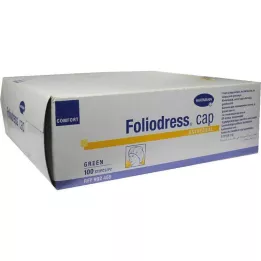 FOLIODRESS Cap Comfort Universal Grün OP-Hauben, 100 pz