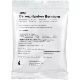 Enjuague columna en polvo Bernburg 110 g, 100 pz