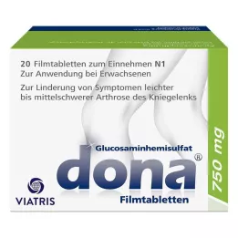 DONA Comprimidos recubiertos con película de 750 mg, 20 uds