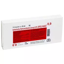 ISOTONISCHE Solución de NaCl al 0,9% Eifelfango Iny.-Lsg., 10X10 ml