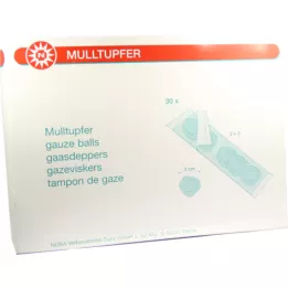 MULLTUPFER Conjunto estéril de 2+3 de tamaño de ciruela, 30 p