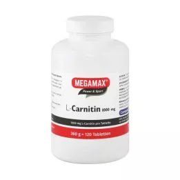 MEGAMAX L-Carnitin 1000 mg tabletas, 120 pz