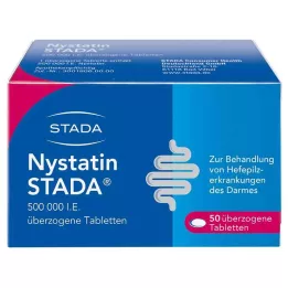 NYSTATIN STADA Comprimidos recubiertos de 500.000 UI, 50 uds
