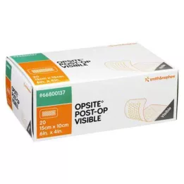 OPSITE Poste-OP Vendaje visible de 10x15 cm, 20 uds