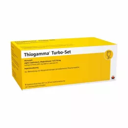 THIOGAMMA Viales de inyección Turbo Set, 5 x 50 ml