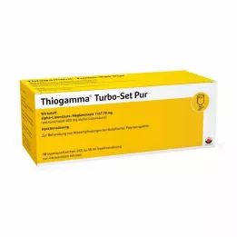 THIOGAMMA Botellas de inyección Turbo Set Pur, 10 x 50 ml