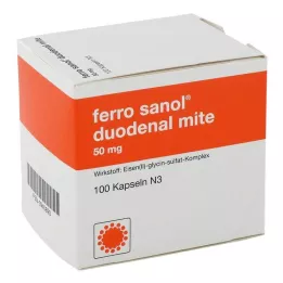 FERRO SANOL Ácaro duodenal 50 mg comprimidos gastrorresistentes, 100 uds