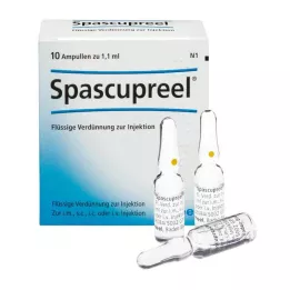 SPASCUPREEL Ampollas, 10 uds