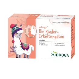 SIDROGA Bolsitas de filtro de té frío orgánico para niños, 20 x 1,5 g