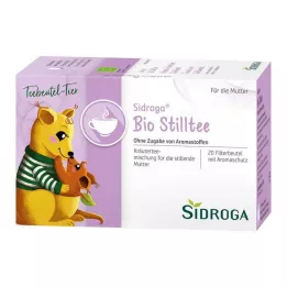 SIDROGA Bolsitas de filtro de té orgánico para la lactancia, 20 x 1,5 g