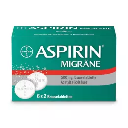 ASPIRIN MIGRÄNE Comprimidos efervescentes, 12 uds
