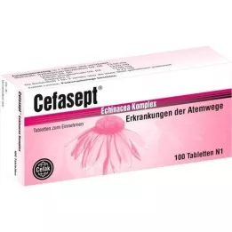 CEFASEPT Tabletas de complejo Echinacea, 100 pz