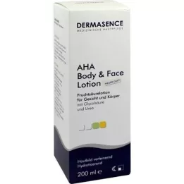 DERMASENCE AHA Loción de cuerpo y cara, 200 ml