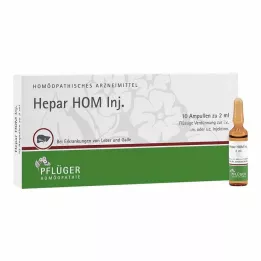 HEPAR HOM Ampollas inyectables, 10 x 2 ml