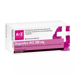 IBUPROFEN AbZ 200 mg comprimidos recubiertos con película, 50 uds