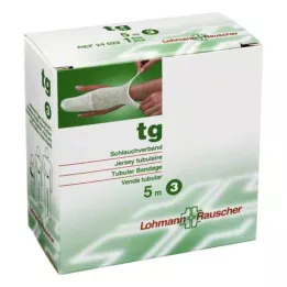 TG Venda tubular tamaño 3,5 m color blanco, 1 pieza