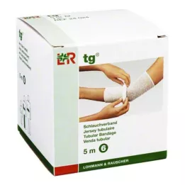 TG Venda tubular talla 6 5 m color blanco 1 pieza
