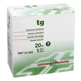 TG Venda tubular talla 7 20 m color blanco 1 pieza