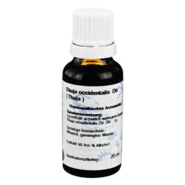 THUJA D 6 Dilución, 20 ml