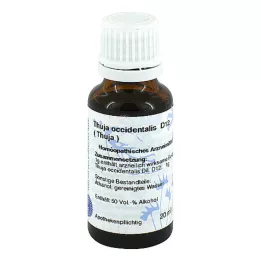 THUJA D 12 dilución, 20 ml