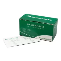 ALKOHOLTUPFER 3x6 cm estéril, 100 pz