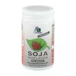 SOJA ISOFLAVON Cápsulas 60 mg+E, 60 pz