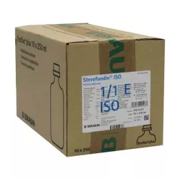 STEROFUNDIN ISO Solución de infusión EcoFlac Plus, 10x250 ml