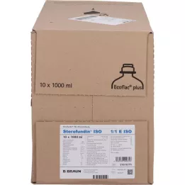 STEROFUNDIN ISO Solución para infusión Ecoflac Plus, 10X1000 ml
