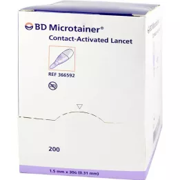 BD MICROTAINER Lanzette Lila 30 G 1.5 mm, 200 pz
