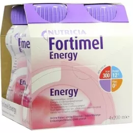 FORTIMEL Sabor de fresa de energía, 4x200 ml