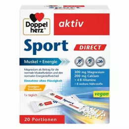 DOPPELHERZ Deporte DIRECT Vitaminas+Minerales, 20 uds