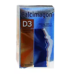 CALCIMAGON Tabletas masticables D3, 112 uds
